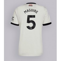 Camiseta Manchester United Harry Maguire #5 Tercera Equipación 2024-25 manga corta